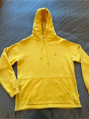 Yellow Label Co. Unisex Yellow Pullover Hoodie